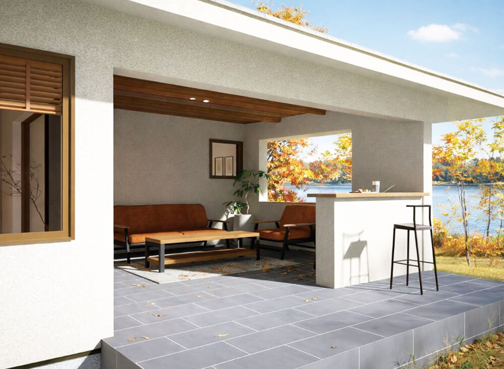 Outer Room のある家